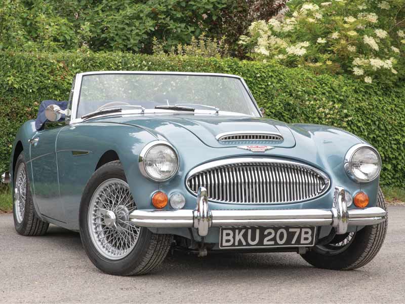 Year: 1964
Price: £72,500

• Healey Blue Metallic, Navy Interior
• 6,950 Miles Since Restoration
• 4 Owners From New
• Specialist Rebuild