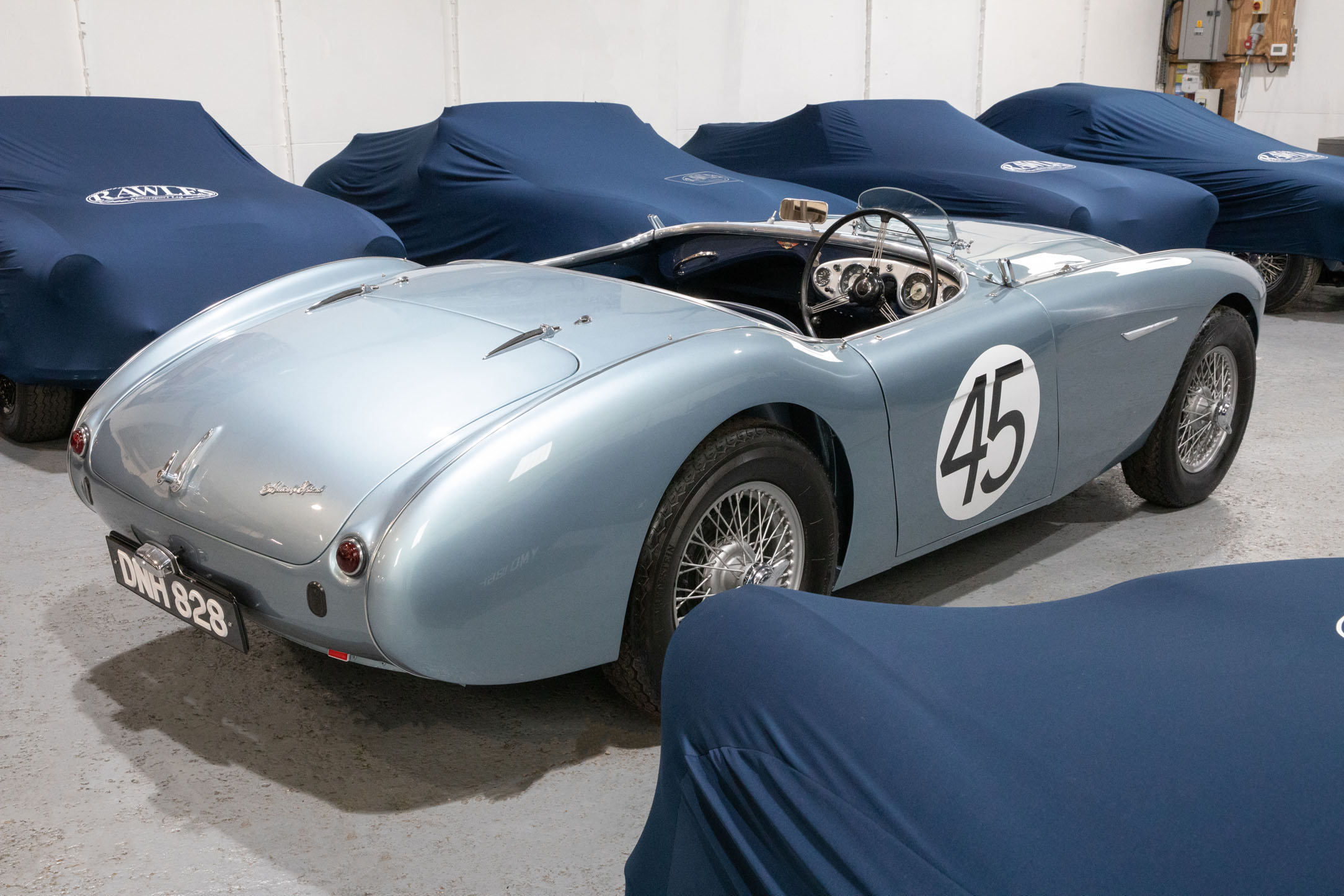 Privateer Pioneer - 1953 Austin Healey 100 Racer with special Le Mans ...